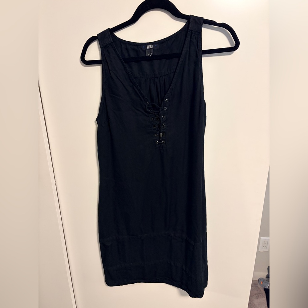 PAIGE Black Mini Dress